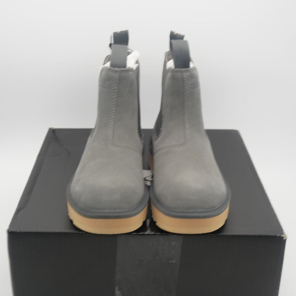 NEW Sorel Hi-Line Chelsea Boots Waterproof Quarry Gray Brown Women's 5 - Picture 5 of 7